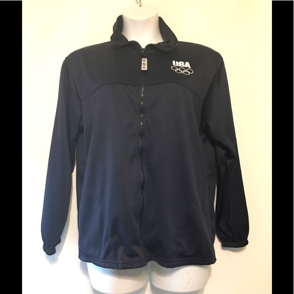 Vintage United States Olympic Committee Track Jacket